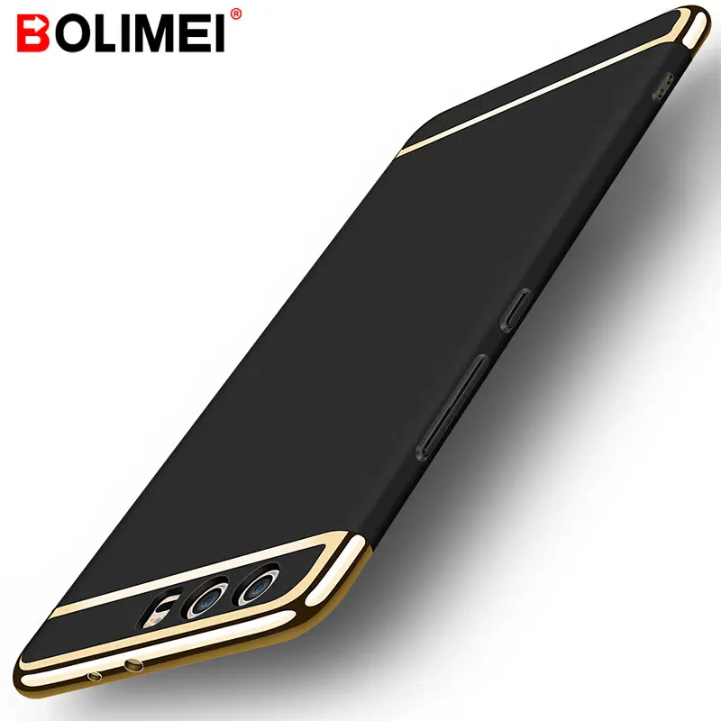 

Luxury Plating Full Cover Phone Case For Huawei P20 Pro P10 Lite P9 Plus 360 Matte Hard Cover For Huawei Mate 8 9 10 Pro Cases