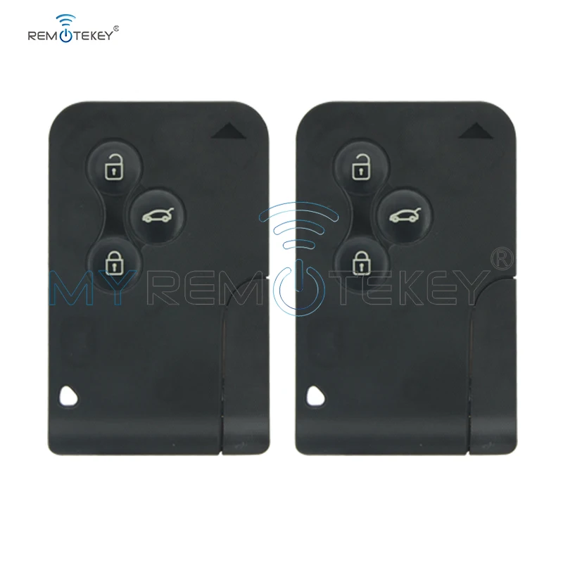 Чехол Remtekey 2 шт. для Renault Clio Logan Megane 3 Koleos Scenic чехол карты с кнопками смарт карта
