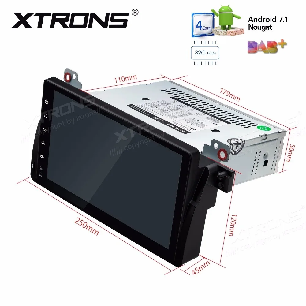 Discount 9" 2GB RAM 32GB ROM Android 7.1 OS Car Multimedia Navigation GPS Radio for Rover 75 1999-2005 with Full RCA Output Support 5