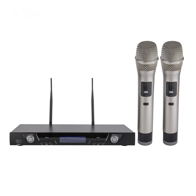

UKINGMEI UK-2300 Good quality professional microphone discussion conference system UHF Handheld Wireless Microphone for Stage