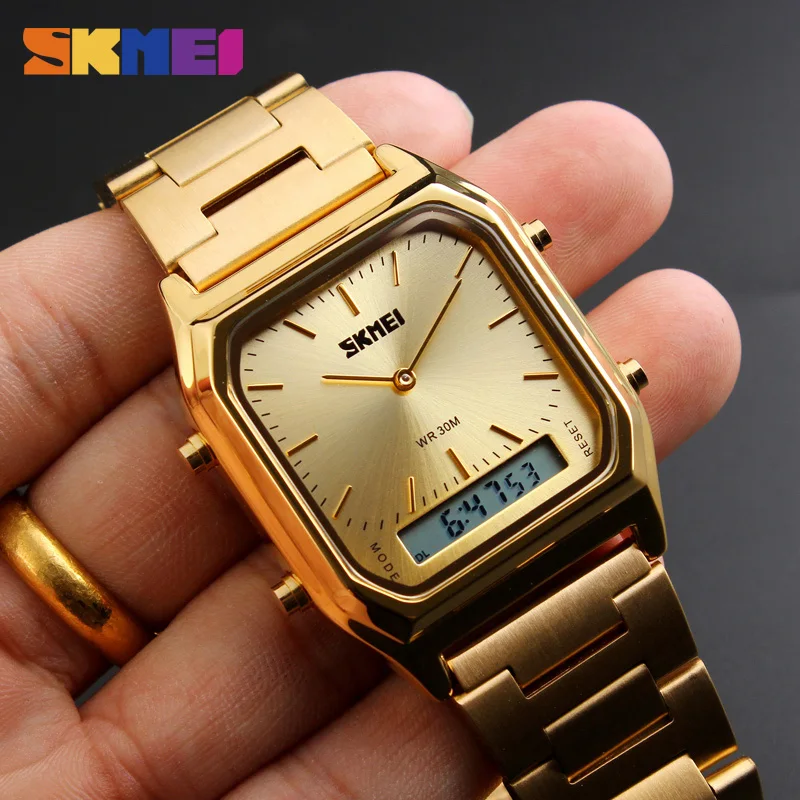 SKMEI الأزياء عارضة ووتش الرجال الرقمية التوقيت المزدوج الرياضة كرونوغراف 3bar للماء الكوارتز المعصم relogio masculino 1220 SKMEI الأزياء عارضة ووتش الرجال الرقمية التوقيت المزدوج الرياضة كرونوغراف 3bar للماء الكوارتز المعصم relogio masculino 1220