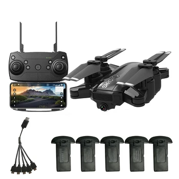 

SHRC H1 Drone WIFI 720P Camera FPV 18min Flight Time 5G GPS Follow Me Mode Foldable Shock Resistant Selfie Drone RC Quadcopter