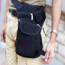 Мужские холщовые сумки с заниженной талией, набедренная сумка, сумка для велосипеда и мотоцикла, поясная сумка для работы черного цвета высокого качества