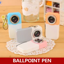 20 шт./лот Новинка камеры шариковая ручка, корейские школьные стационарных шариковая ручка