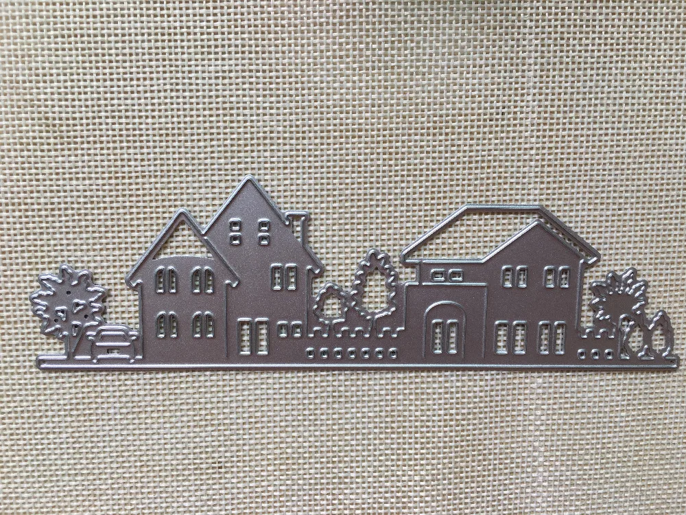 

Villa Metal Cutting Dies Stencils DIY Scrapbooking Album Decorative Embossing Folder Suit Paper Cards Die Cutting Template