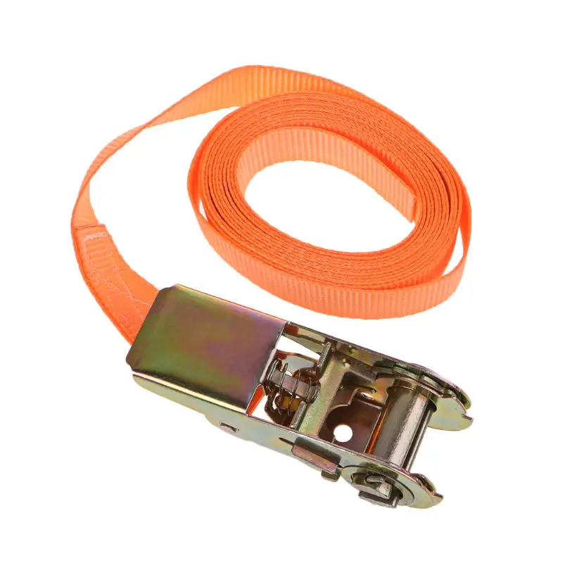 Amarra para Baixo a Bagagem da Correia da Carga Amarra a Correia Forte da Correia da Catraca com Curvatura do Metal 6 Resistente Porable Que 1 m - 3 4 13 Fechos e presilhas