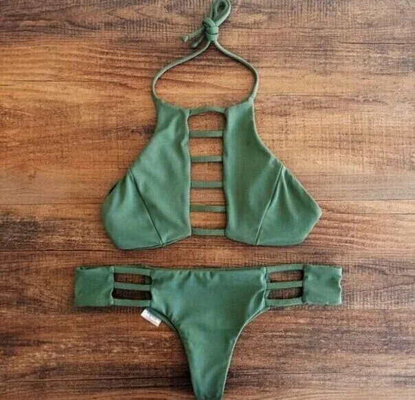 Лето Купальник Женщины Maillot De Bain Femme выдалбливают ванный комплект для плавания