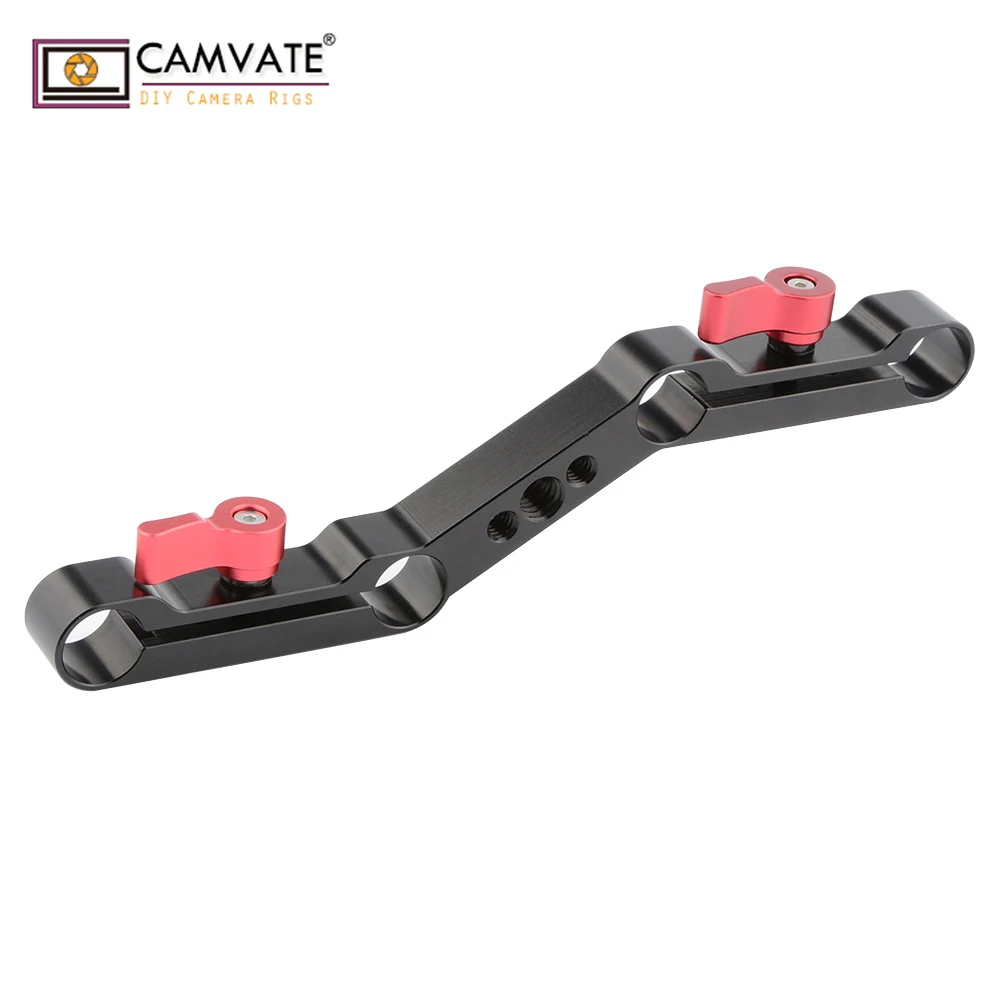 Camvate Offconjunto Z-forma Braçadeira Suporte de Montagem com 15 mm Dupla Haste Braçadeira para Câmera Dslr Ombro Montagem Rig 15 mm Haste Sistema de Apoio - Image 4