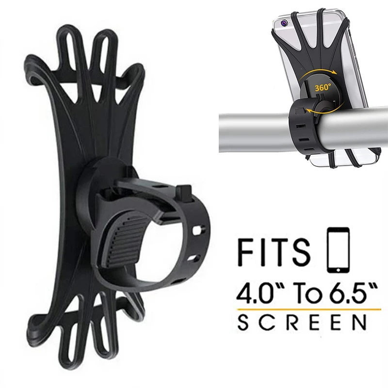 Bicycle-Mobile-Phone-Holder-Silicone-Motorcycle-Handlebar-Mount-Holder-360-Bike-Mount-Phone-Holder-For-iPhone