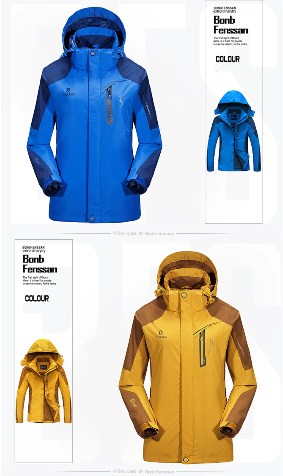 Новая Осенняя Женская куртка Outdoo, теплая ветровка, водонепроницаемая, для спорта на открытом воздухе, Походов, Кемпинга, альпинизма, рыбалки, Женская куртка 1609B