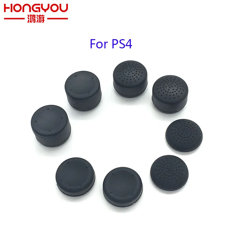 70 компл. 8 в 1 резиновая силиконовая крышка Thumbstick Thumb Stick чехол кожа рукоятки для джойстика для playstation 4 PS4 беспроводной Contr