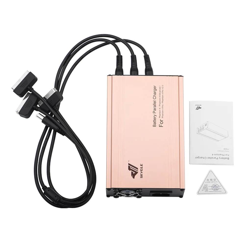 

4 in 1 Intelligent Battery Charger for DJI Phantom 4 Pro Advanced Drone Battery Charging Hub Remote Controller Indoor Charger