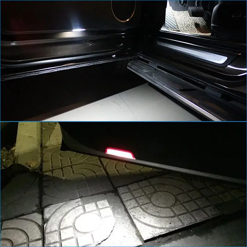 Белый красный автомобиль Led дверь любезно свет для Toyota Wish Prius Camry Alphard Isis Estima Lexus Is250