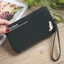 Для женщин Длинный кошелек Искусственная кожа изысканные пряжки Для женщин клатч кошелек сумка сумки