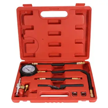 

AOZBZ Diagnostic Fuel Injection Pump Injector Tester Cars Trucks Test Pressure Gauge Gasoline Kit Car Tools Fuel Testing