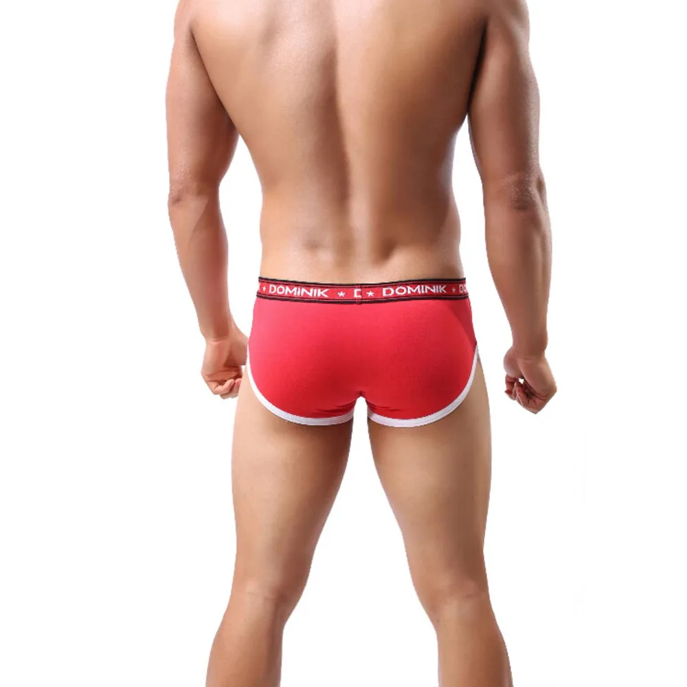 Mens Red Dominik Underwear Cotton Brief