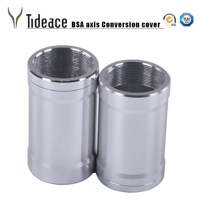 

Bicycle Bottom Bracket BSA Axis Conversion MTB Road bikes Aluminum alloy BSA adapter for 68/73mm Crank Axis bicycle parts