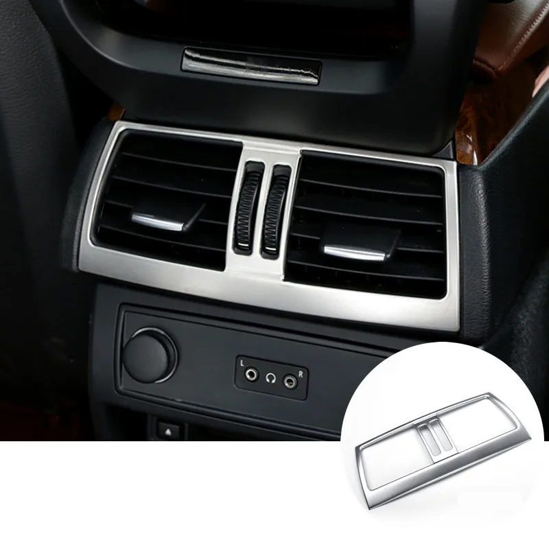 For BMW X5 E70 Interior Armrest Box Rear Air Vent Outlet Cover Trim