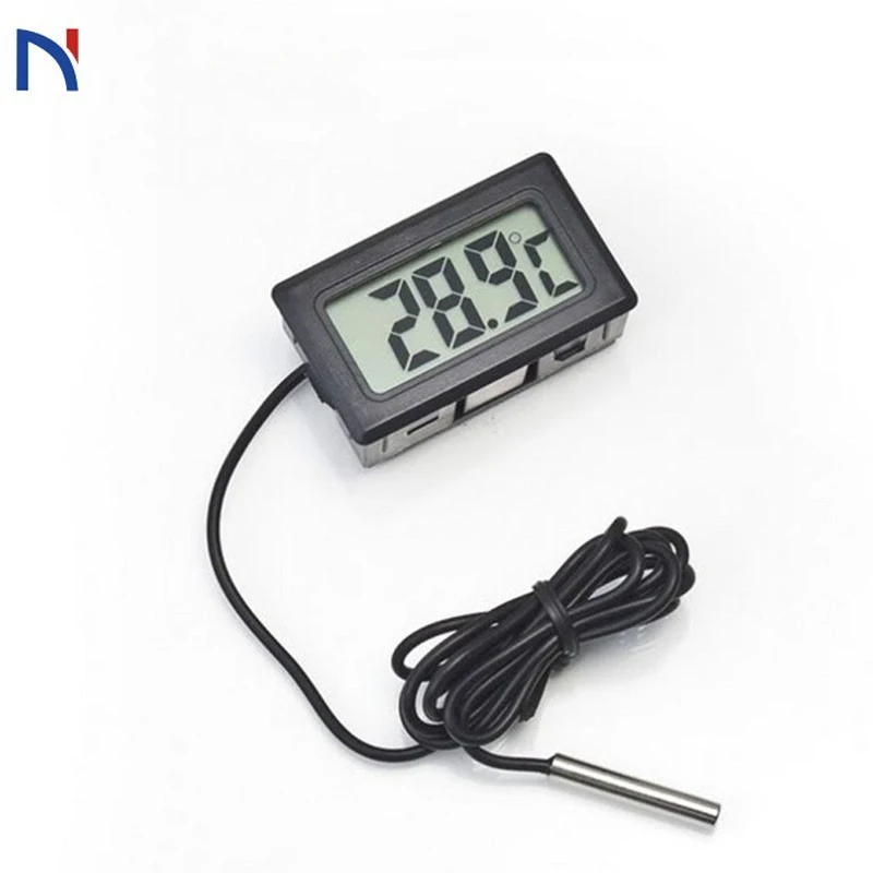 

Digital Thermometer Fridge Freezer Temperature Meter Mini Digital LCD Temperature Meter Electronic Thermometer Sensor Tester