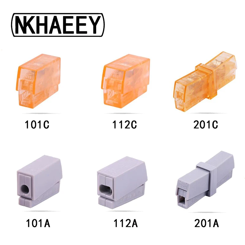 

Wago Type 224 Series 10PCS Lighting Connector Terminal Quick Connector Plug Line Deconcentrator Extension Wire Connector