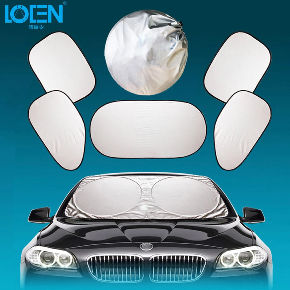 LOEN 6 шт./компл. защита для лобового стекла автомобиля от снега мороза льда пыли