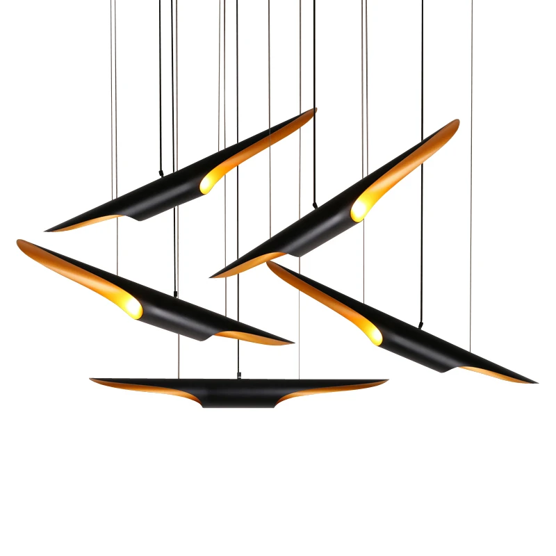 

Retro vintage creative 6 10 head pendant light Aluminum meals tube Toolery modern droplight fashion G9 3W LED lamp warm white
