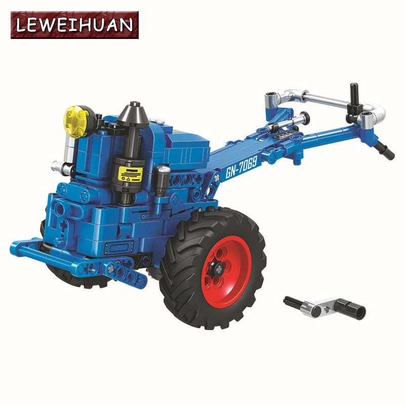 tractor building set