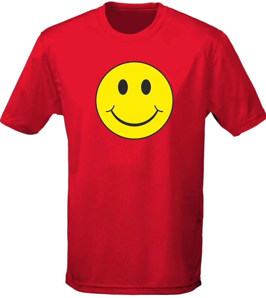 Smiley Face Circle Mens T-Shirt 10 Colours (S-3XL) by swagwear New T Shirts Funny Tops Tee New Unisex Funny Tops