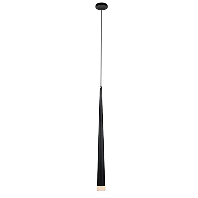 

LukLoy Modern Meteor Chandelier Nordic Drop Long Cylinder Iron Pendant Tube Light Lamp for Living Room Loft Staircase Kitchen