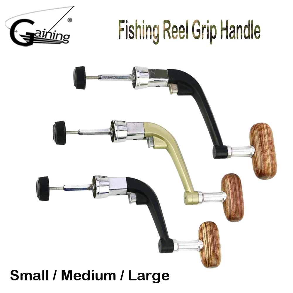 

1PCS Spinning Reel Handle Grip Fishing Reel Handle Rocker Arm Replacement Fishing Tool Stainless Steel