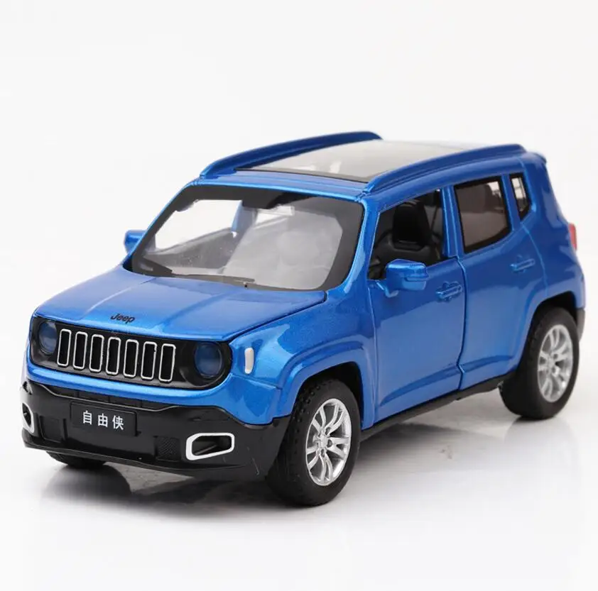 1:32 Toy Car Jeep Renegad Metal Toy Alloy Car Diecasts & Toy Vehicles Car Model Miniature Scale Model Car Toy For Children