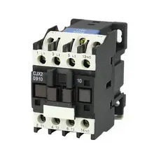 CJX2-0910 контактор переменного тока 110 V 50/60 Гц катушки 9A 3-фазный 3-полюсный 1NO