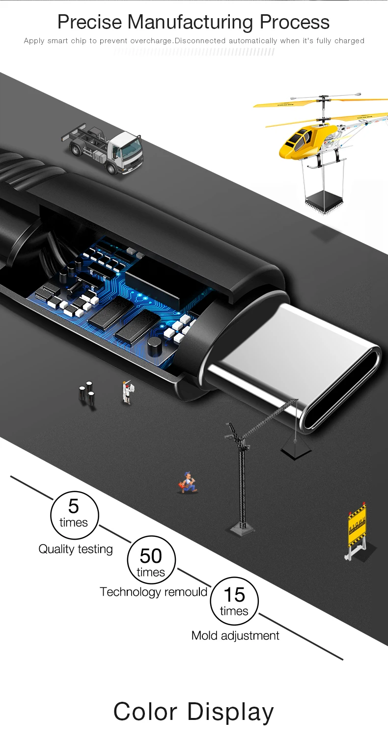 CAFELE Тип C USB Дата-кабель для samsung huawei Xiaomi TPE кабель для зарядки Прочный USB кабель синхронизации данных 5В 2.1A 50 см 120 см