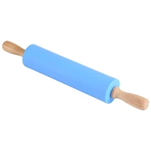 Новые Силиконовые скалки антипригарные формы для выпечки скалка для помадки с пластиковой ручкой Кондитерские инструменты