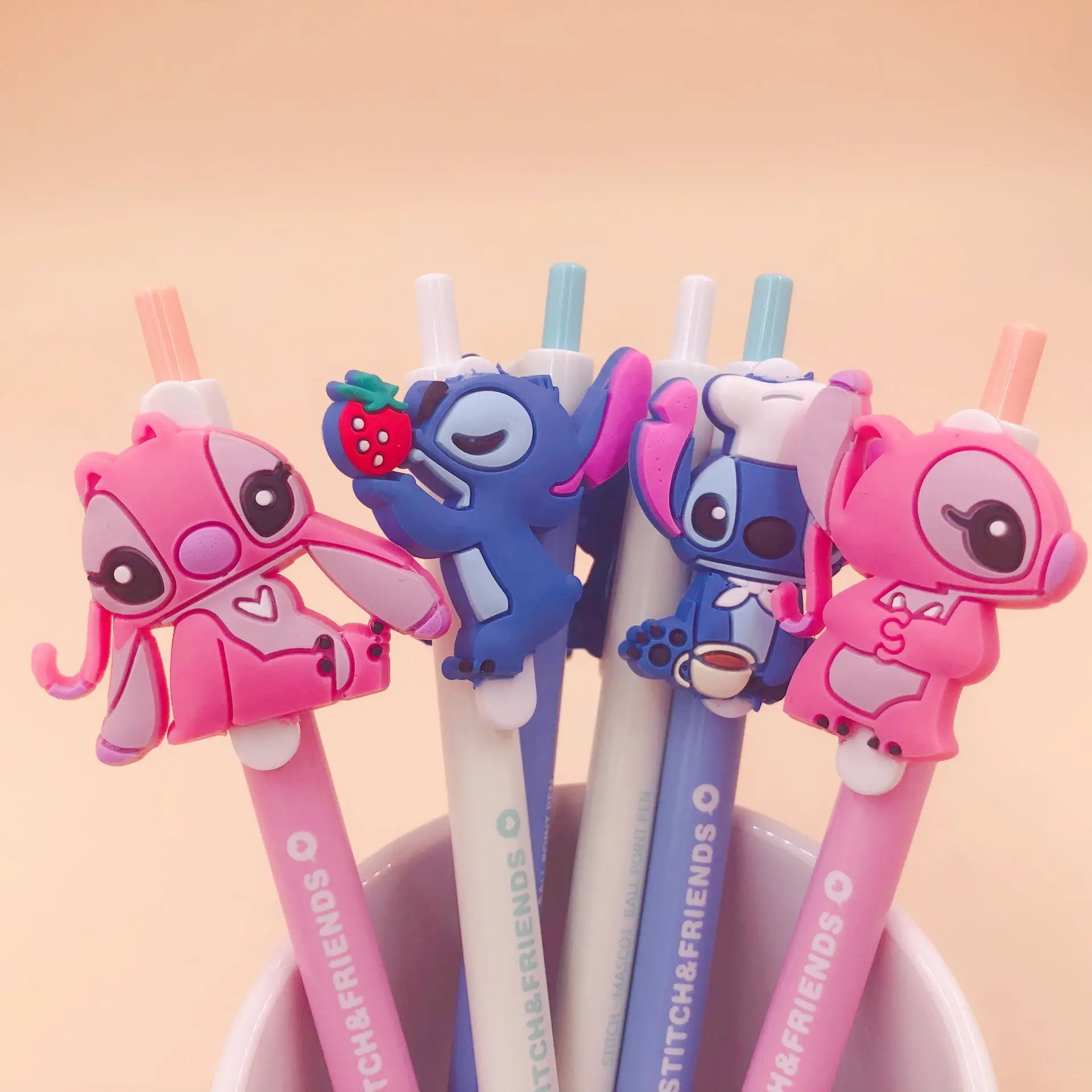 Шариковая ручка Stitch Monster Press 1 шт. шариковая с животным школьные офисные