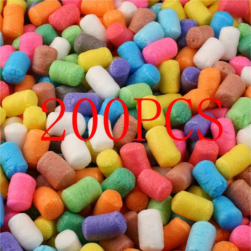 Starch Miou Kids Colorful Building Blocks Magic Corn Plasticine Children Child Toy kernels Xmas Intelligent TY0009 - Цвет: 200PCS