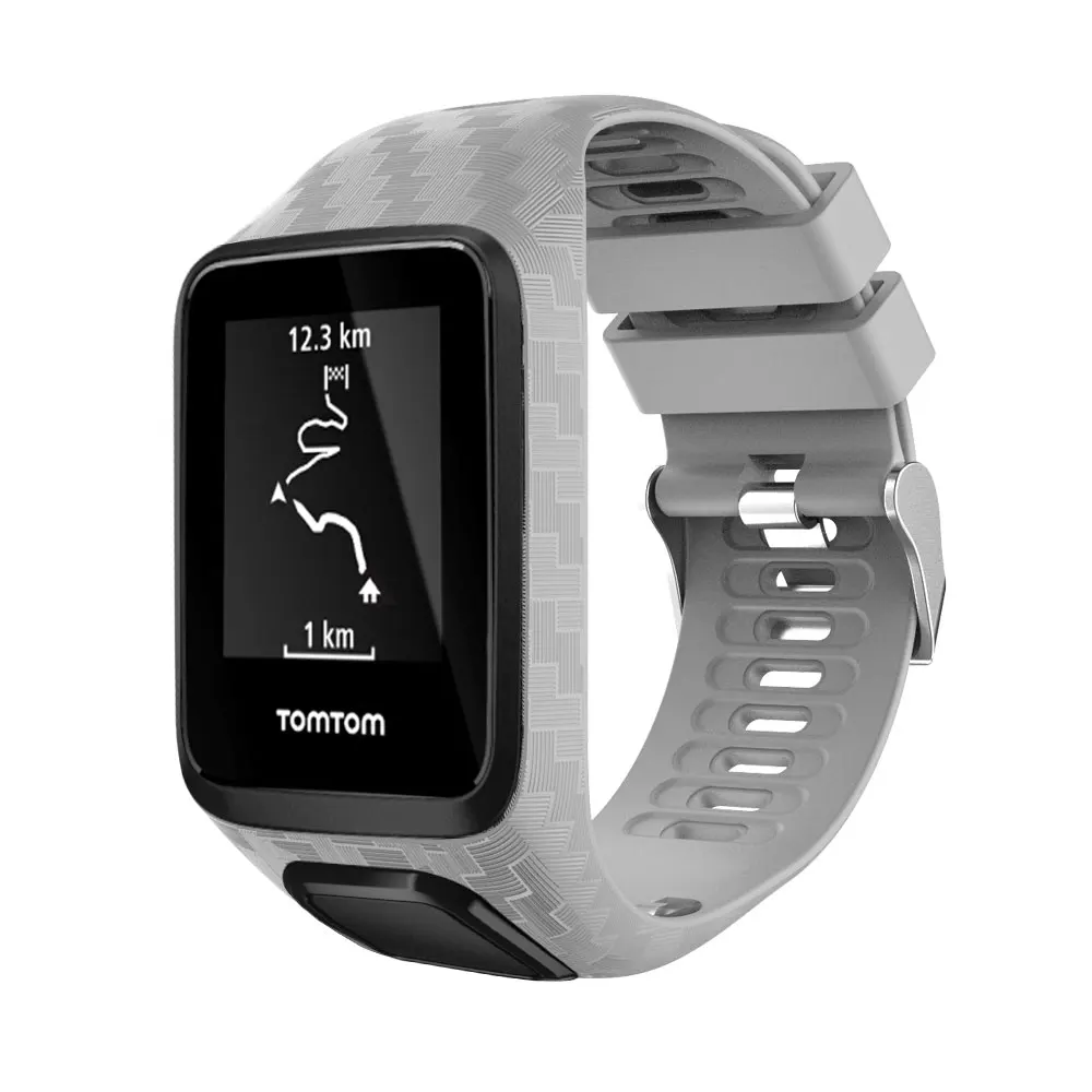 2 в 1 силиконовый сменный Браслет для часов Ремешок с рамкой для Tomtom Runner 2 3 Spark 3 gps Golfer умные часы спортивные повязки ремешок