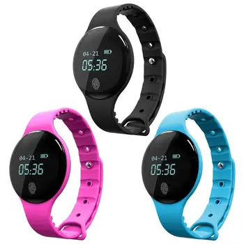

VODOOL Smart Band Men Women Sports Pedometer Fitness Tracker Social Message Reminder Bluetooth Smart Wristband for IOS Android