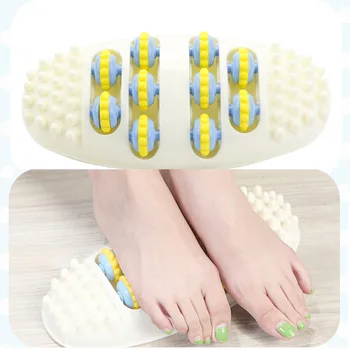

Foot Massage Device Roller Wheel Feet Massager Point Massage Pain Relief Relaxation Reflexology Foot Health Care