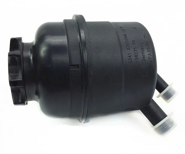 Power Steering Pump Fluid Reservoir Tank + Cap for BMW E82 E90 128i