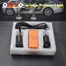 12 В 10 Вт светодиодный Автомобильный светодиодный светильник-Призрак Тень Автомобильный логотип светодиод машина двери проектор Добро пожаловать светильник s для VW Audi bmw Jeep Nissan Toyota