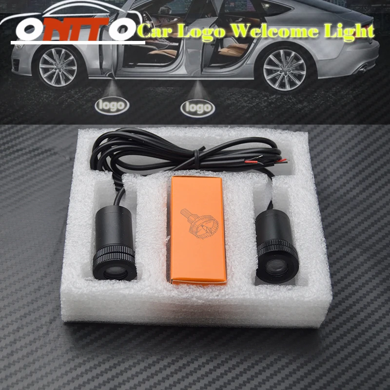 

12V 10W LED Car Led Ghost Shadow Light Car Logo Led Car Door Projector Welcome Lights For VW Audi bmw Jeep Nissan Toyota