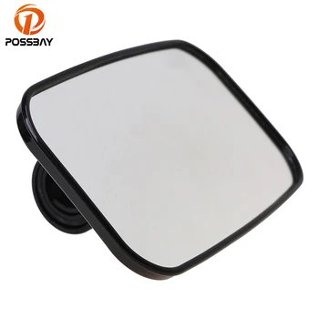 

POSSBAY 1 Set UTV Motorcycle Mirror Rear View Accessories Parts With Mounting Clamps Universal for UTV Scooters Side Mirrors