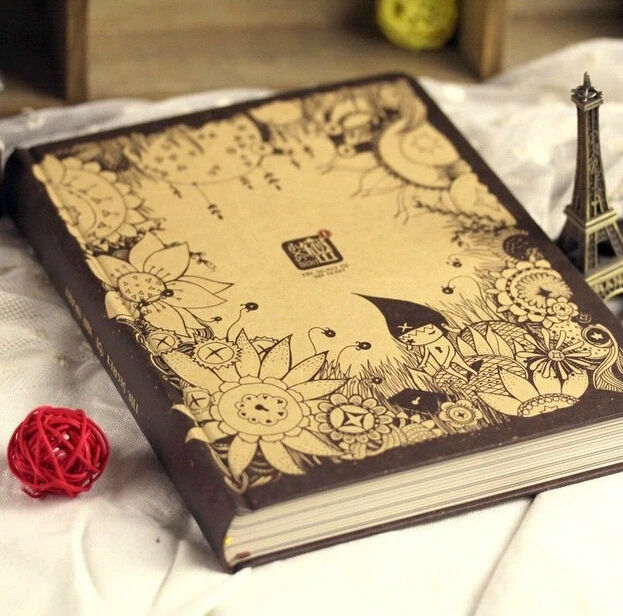 1 x Lüks Desig Günlüğü Kağıt Dizüstü Sevimli Kore Planlayıcısı Not Pad Cahier Dergisi Memo Hediye Ziyaretçi Defteri