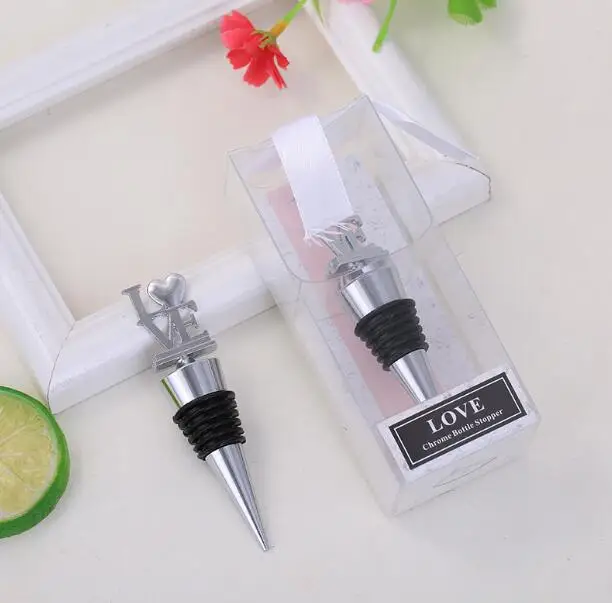 

10pcs/lot Wedding supplies gift small gift promotion gift activity lottery gift LOVE modeling wine stopper