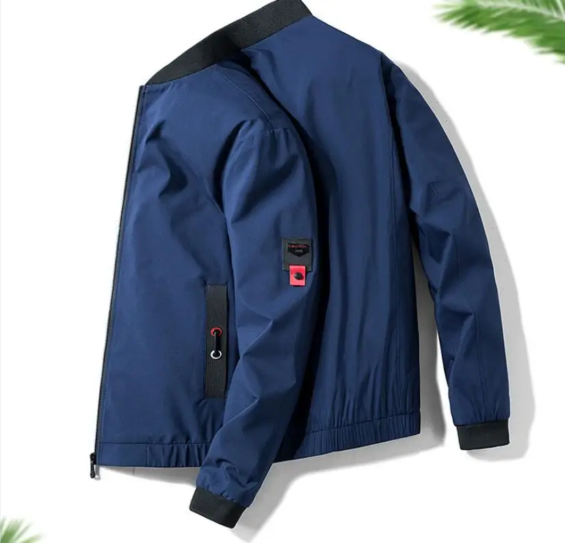 2019 New PL1804 Spring Autumn Casual Solid Fashion Slim Bomber Jacket Men Overcoat Baseball Jackets Men's streetwear Jacket 2019 New PL1804 Spring Autumn Casual Solid Fashion Slim Bomber Jacket Men Overcoat Baseball Jackets Men's streetwear Jacket