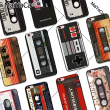 MaiYaCa silicone Phone Case For iPhone 5s 6s 6splus7 8 plus 11pro max mixtape vintage Magnetic tape Cassette audio cover x xs xr coque