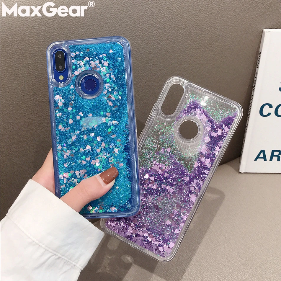 

Liquid Quicksand Case For Xiaomi Mi 9 SE 8 Lite 5X 6X Redmi Note 7 3 4 6 Pro 5 Plus 4X 4A 5A S2 PocoPhone F1 Glitter Water Cover