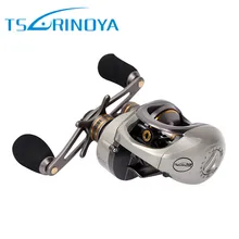 Tsurinoy baitcasing Рыболовная катушка 10BB/6,6: 1 сопротивление: 6 кг 190 г Приманка кастинговая катушка Carretilhas De Pescaria леска для рыбалки катушка