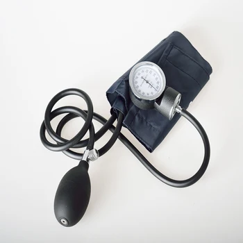 

Blood Pressure Monitor Manual Cuff Stethoscope Kit Upper Arm Aneroid Sphygmomanometer Fonendoscopio Meter